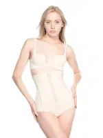 Emay Altı Agraflı Özel Slip Body Siyah Korse 2886 Beyaz görsel 8