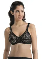 Emay Dantelli Toparlayıcı Sütyen 145 B CUP Siyah farklı açı