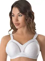 Emay Destekli Balensiz Minimizer Sütyen B CUP 168B Beyaz detay görünüm