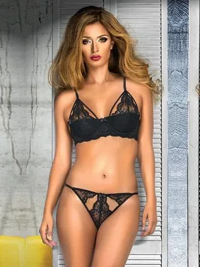 Miorre Miorre Dolgusuz Dantel Fantezi Sütyen Takım