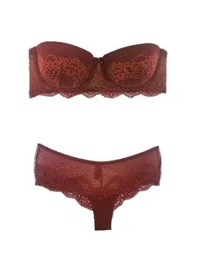 Pierre Cardin Pierre Cardin 4696 Soft Destekli Straplez Sütyen Takım