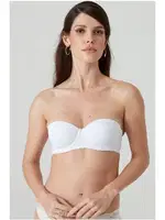 Pierre Cardin Helaine Desteksiz Sütyen 6102 Beyaz detay görünüm