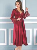 Pierre Cardin 6620 Saten Altılı Çeyiz Seti Bordo görsel 16