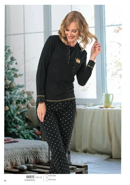NBB 66611 Patlı Bayan Pijama Takım