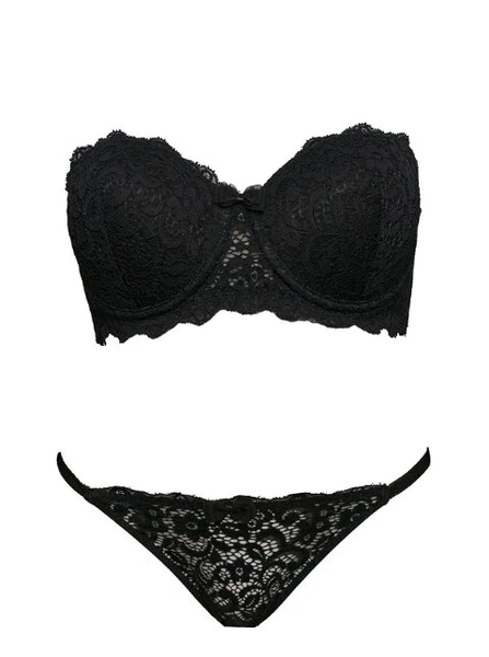 Pierre Cardin 4591 Slinie Straplez Destekli Sütyen Takım