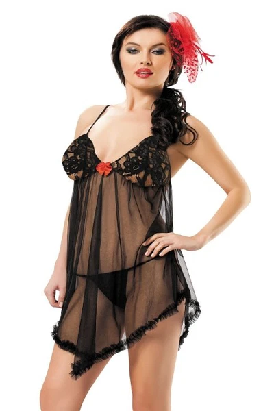 Sistina S-624 Tek Parça Şifon Gecelik