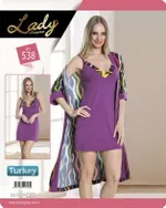 2 li Sabahlık Set Lady 538 Görsel