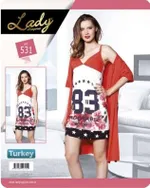 2 li Sabahlık Takım Lady 531 Görsel