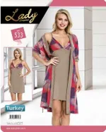 2 li Sabahlık Takım Lady 533 Görsel