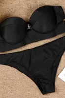 Angelsin Siyah Straplez Bikini Takım Siyah farklı açı