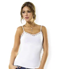 Anıt Anıt Bayan Askılı Dantelli Atlet 2174