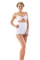 Balenli Slip Korse Emay 2824 Beyaz farklı açı