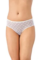 Bamboo iz Yapmaz Dantelli Slip Lüx DRM 3110 Beyaz farklı açı