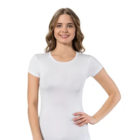 Lüx DRM Bamboo Kısa Kol Bayan Body Lüx DRM 3750