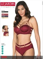 Basic Bralet Sütyen Takım Le Jardin 5045 Bordo görsel 4