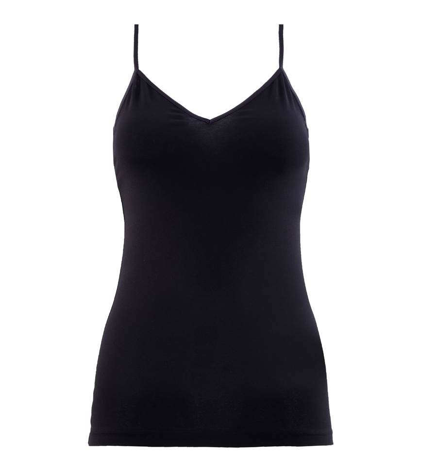BlackSpade Aura Satin Siyah Kadın Atlet 1403