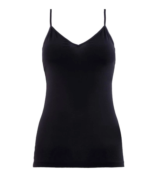 BlackSpade Aura Satin Siyah Kadın Atlet 1403