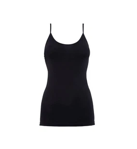 Black Spade BlackSpade Essential Kadın İnce Askılı Atlet Siyah 1951 