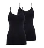BlackSpade Essential Kadın İnce Askılı Atlet Siyah 2'li Paket 1591  Siyah