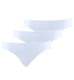 BlackSpade Essential Kadın Slip Külot Beyaz 3'lü Paket 1574  Beyaz