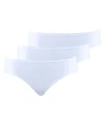 BlackSpade Essential Kadın Slip Külot Beyaz 3'lü Paket 1575  Beyaz