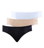BlackSpade Essential Kadın Slip Külot Beyaz Ten Siyah 3'lü Paket 1575  Beyaz Ten Siyah