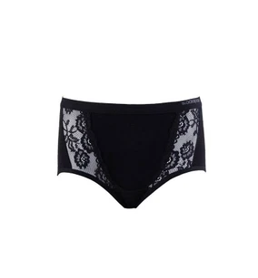 Black Spade BlackSpade Private Büyük Beden Siyah Dantelli Slip Külot 1316