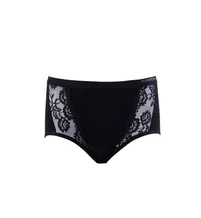 Black Spade BlackSpade Private Büyük Beden Siyah Dantelli Slip Külot 1316