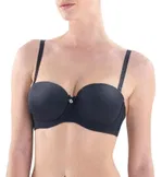BlackSpade Straplez Destekli Sütyen Siyah 3010  Siyah