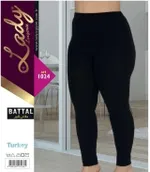 Büyük Beden Kadın Tayt Lady 1024 Siyah