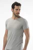 Cacharel - O yaka kısa kollu t-shirt 1305/GRİ Gri