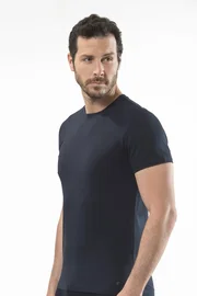 Cacharel Cacharel - O yaka kısa kollu t-shirt 1307/LACİVERT