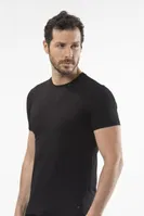 Cacharel - O yaka kısa kollu t-shirt 1307/SİYAH Siyah