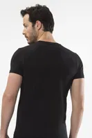 Cacharel - O yaka kısa kollu t-shirt 1307/SİYAH Siyah detay görünüm