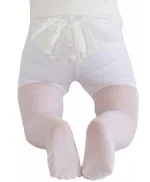 Daymod Bebek Dantelli Külotlu Çorap D2145003 Beyaz