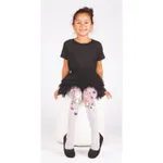 Daymod ÇİÇEK Çocuk Külotlu Çorap D2125121 Beyaz