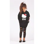 Daymod YIRTIK ÇOCUK TAYT D2417003 Siyah