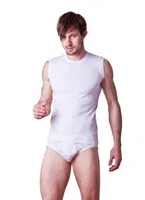 Dono Lycra Sıfır Kol 1230 Beyaz