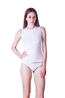 Dono Lycra Sıfır Kol 2230 Beyaz