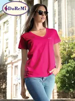 Fuşya Bayan Tişört DoReMi Fuşya