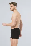 Düğmeli Erkek Boxer 2'li Türen 186/SİYAH Siyah detay görünüm