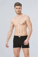 Düğmeli Erkek Boxer 2'li Türen 186/SİYAH Siyah farklı açı