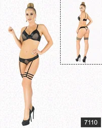 Elawin Elawin Balenli Mat Lateks Jartiyer Takım 7110