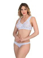Emay 178 Toparlayıcı Minimizer Dantelli Sütyen B CUP Beyaz görsel 4