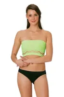 Emay 4050 Seamless Çift Katlı Örme Straplez Büstiyer Yeşil görsel 6