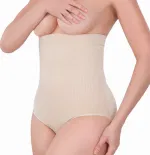 Emay Mi 2080 Dikişsiz Agraflı Slip Korse Ten görsel 7