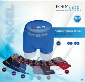Form Angel Erkek Dikişsiz Boxer Form Angel 9005 - Alternatif Görünüm