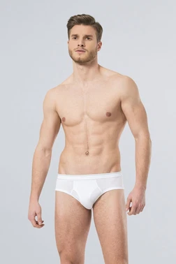 Türen Erkek Likralı Slip Türen 166/BEYAZ