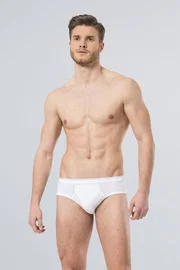 Türen Erkek Likralı Slip Türen 166/BEYAZ