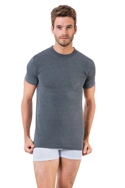 Öztaş Erkek Melanj Süprem O Yaka Öztaş A1052